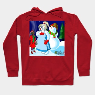 Sandy Snowflake comes to Life Hoodie